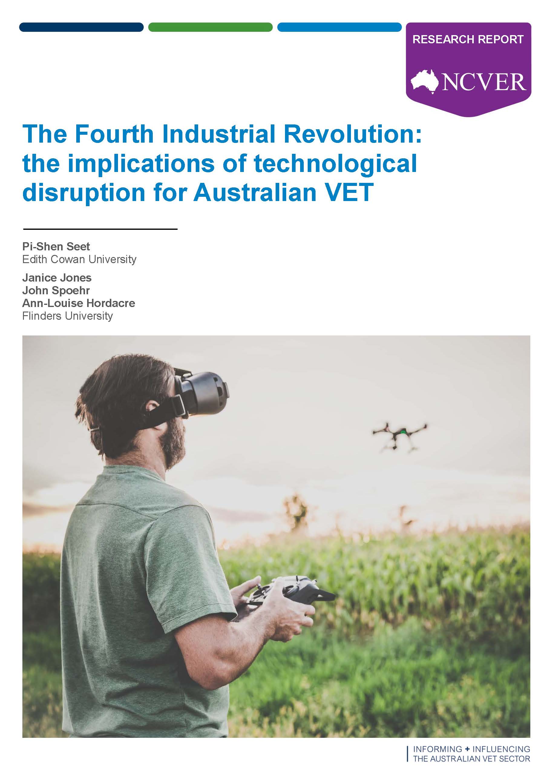 The Fourth Industrial Revolution - the implications of technological disruption for Australian VET