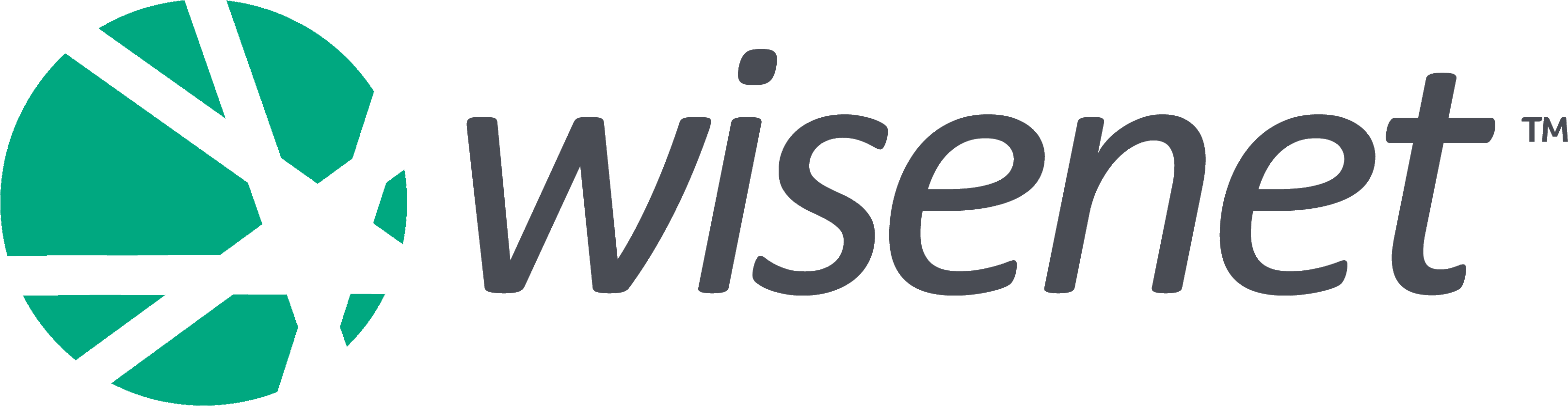 Wisenet transparent logo